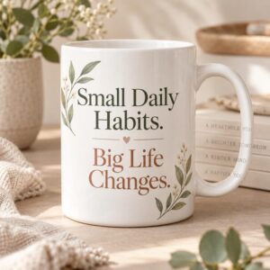 Κούπα Wellnessland – Small Daily Habits. Big Life Changes.